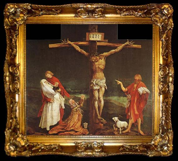 framed  Grunewald, Matthias Isenheimer altar middle panel, ta009-2